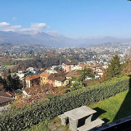 Casetta Accogliente Con Vista Sopra Lugano Paradiso Buitenkant foto